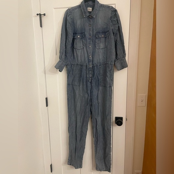 NWOT Wash Lab Denim Kismet Jumpsuit Size S - Picture 2 of 6